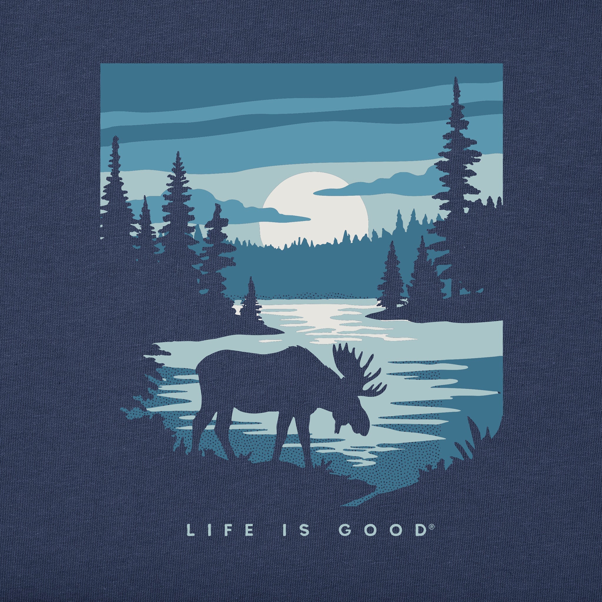 Men's Moose Lake Short Sleeve Crusher Tee