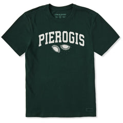 Men's Two Pierogis Arch Short Sleeve Crusher Tee