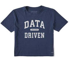 Women's Data Driven Arch Short Sleeve Crusher Boxy Tee