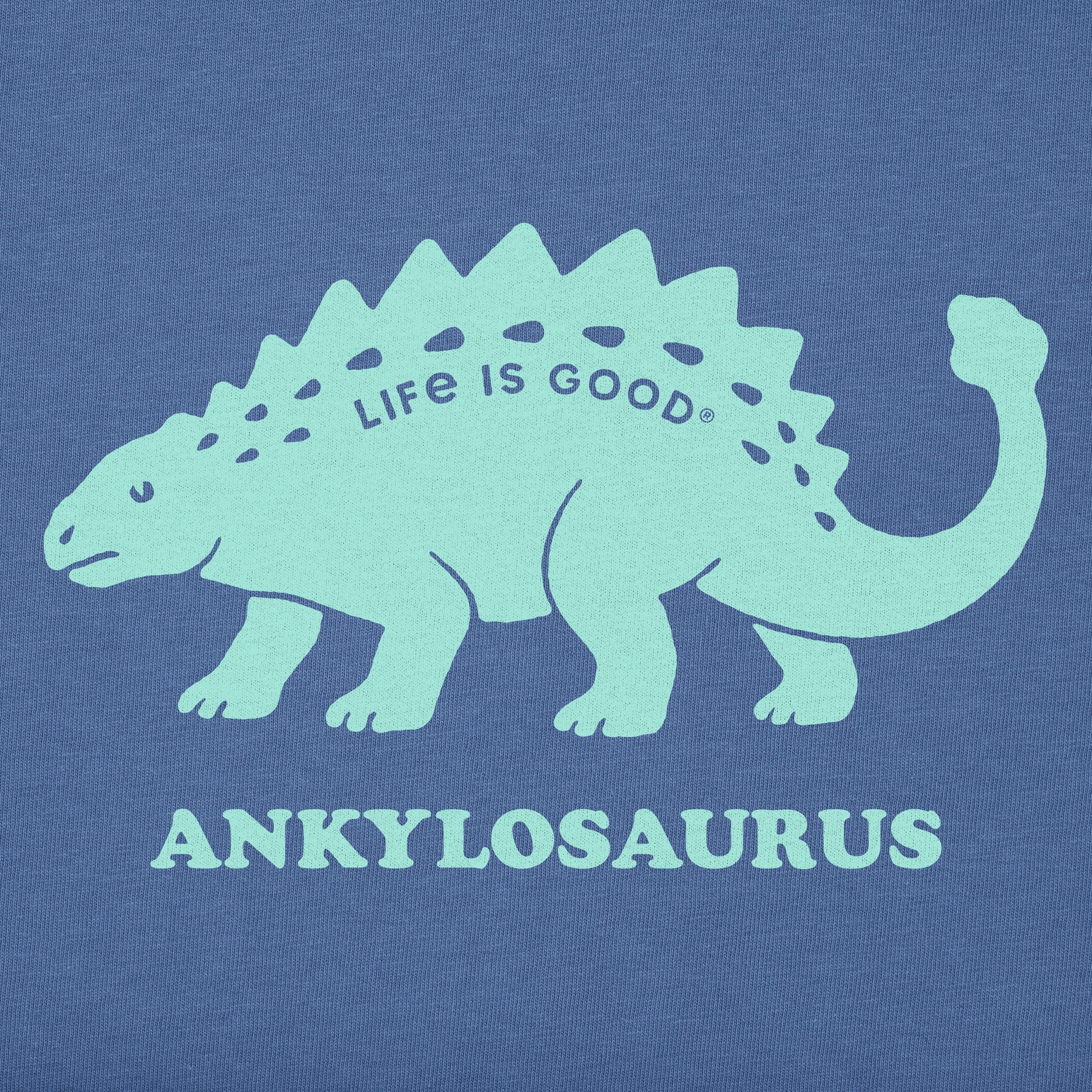 Kids Ankylosaurus Short Sleeve Crusher Tee
