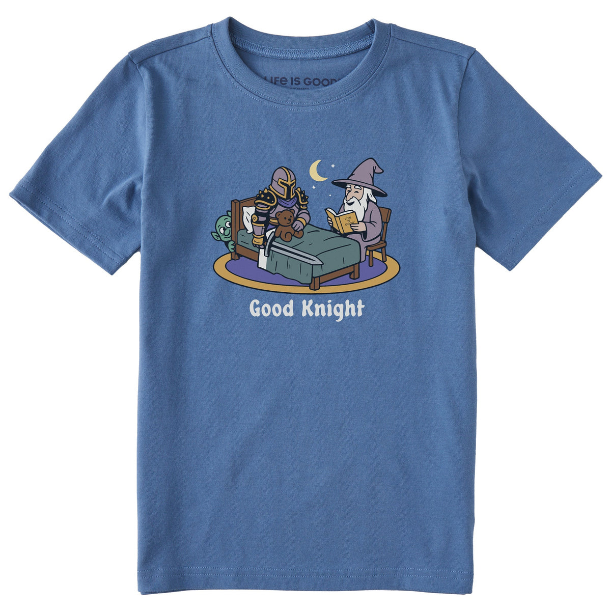 Kids Good Knight Short Sleeve Crusher Tee