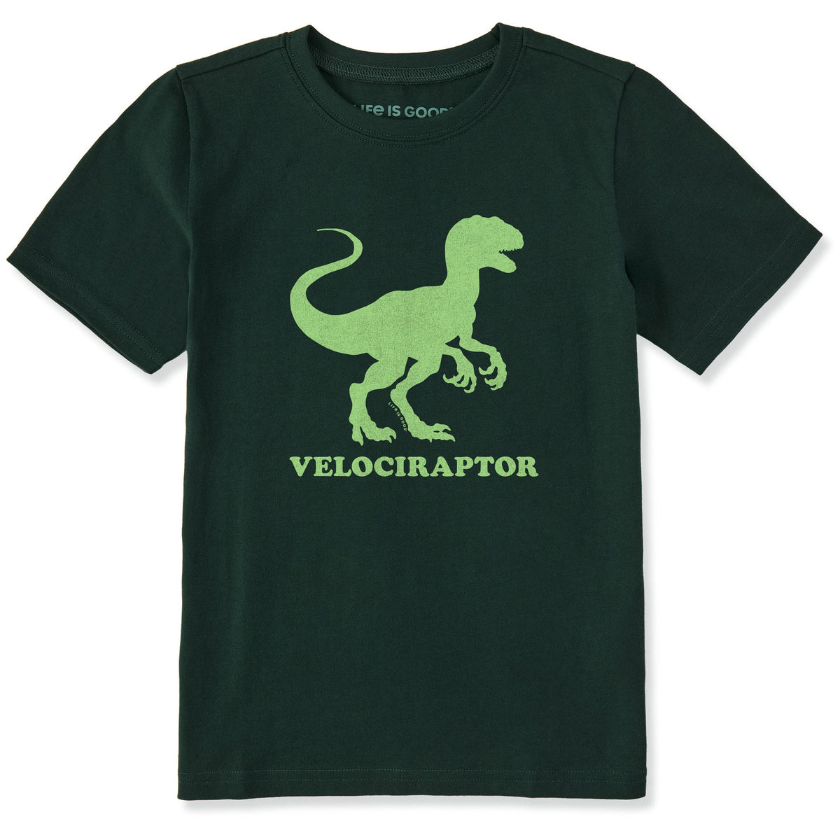 Kids Velociraptor Short Sleeve Crusher Tee