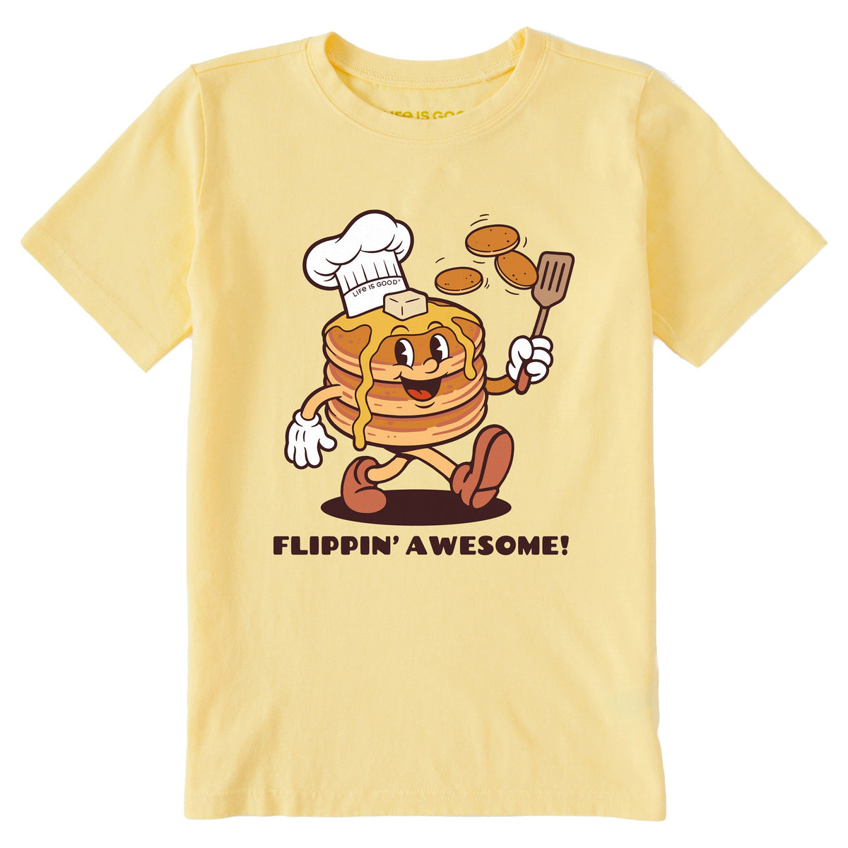 Kids Flippin' Awesome! Short Sleeve Crusher Tee