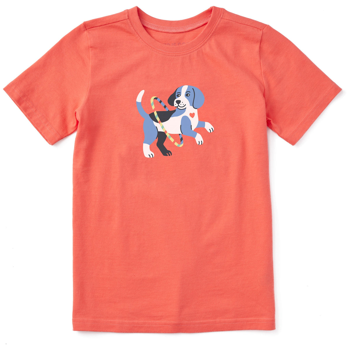 Kids Hula Beagle Short Sleeve Crusher Tee