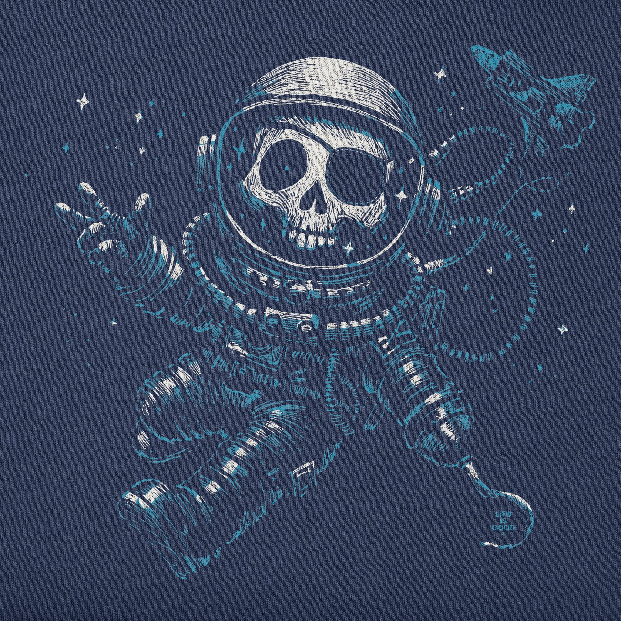Kids Space Pirate Short Sleeve Crusher Tee