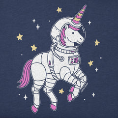 Kids Unicorn Astronaut Short Sleeve Crusher Tee