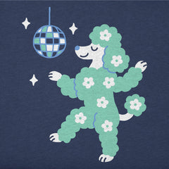 Kids Poodle Disco Short Sleeve Crusher Tee