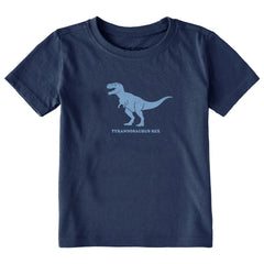 Toddler A Tyrannosaurus Short Sleeve Crusher Tee