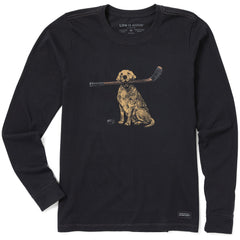 Women's Golden Hockey Long Sleeve Crusher Tee
