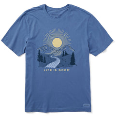 Men's A Mountain Sunrise Short Sleeve Crusher Tee