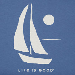 Men's Sail Away Short Sleeve Crusher Tee