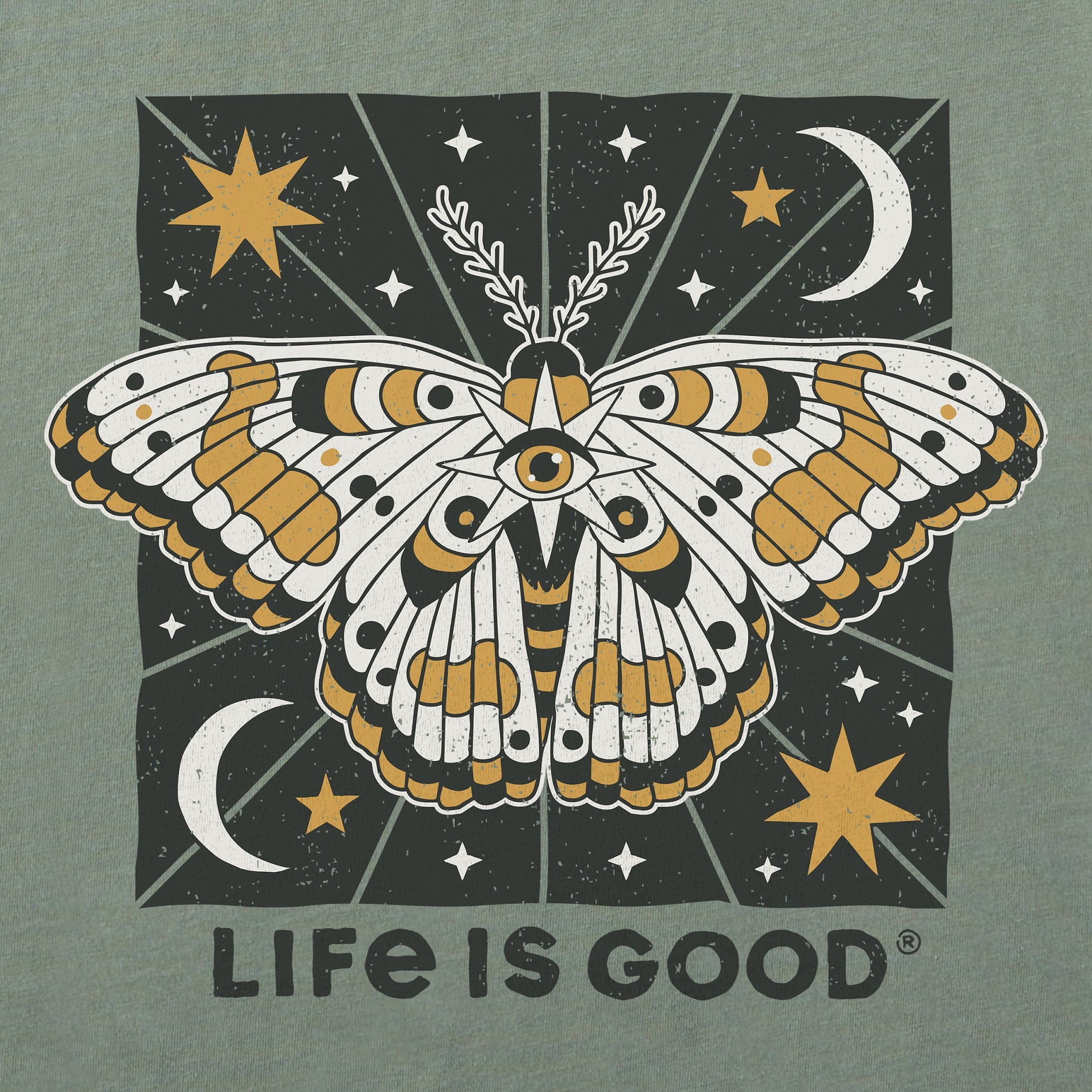 Women's Butterfly Universe Short Sleeve Crusher Boxy Tee