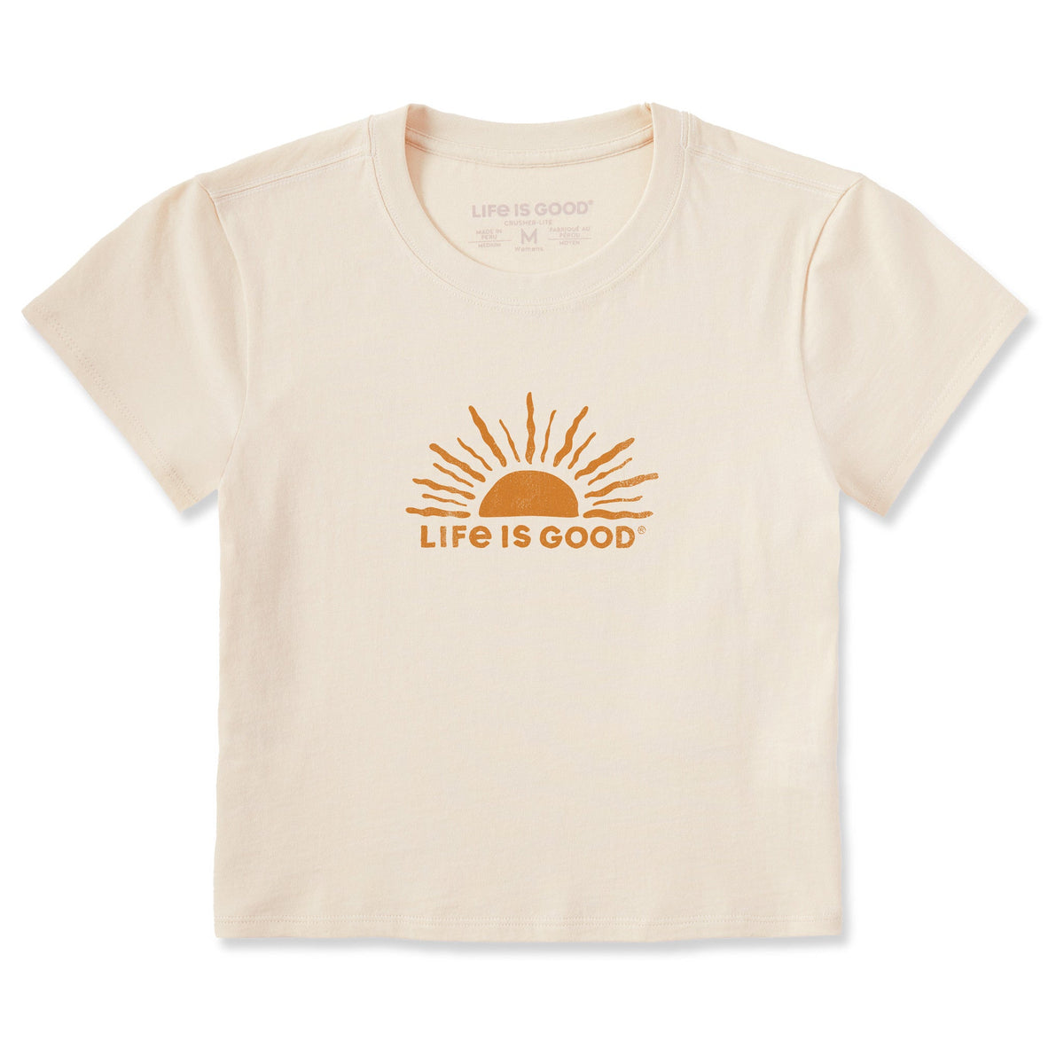 Women's Handdrawn Sunrise Crusher-LITE Shrunken Tee