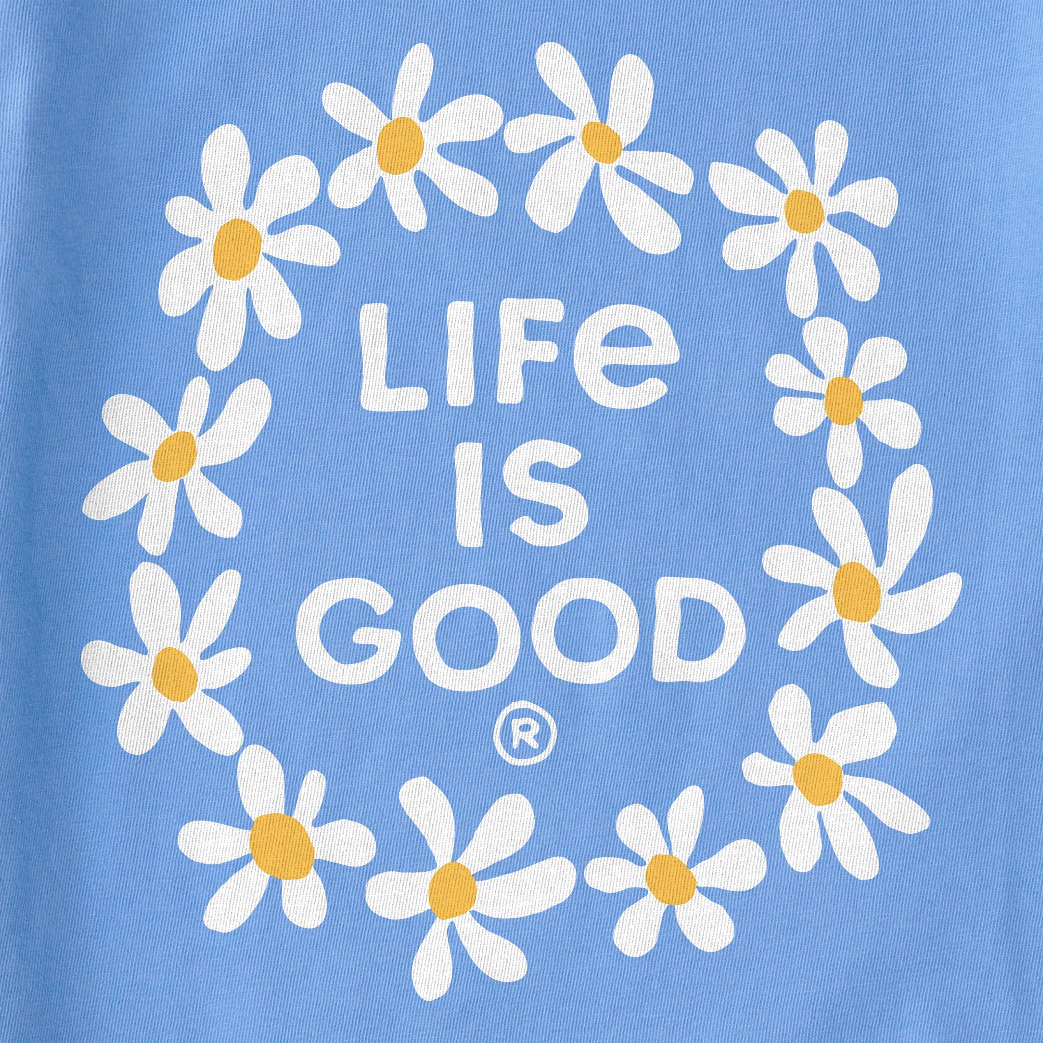 Women's Daisy Ring Short Sleeve Crusher Tee