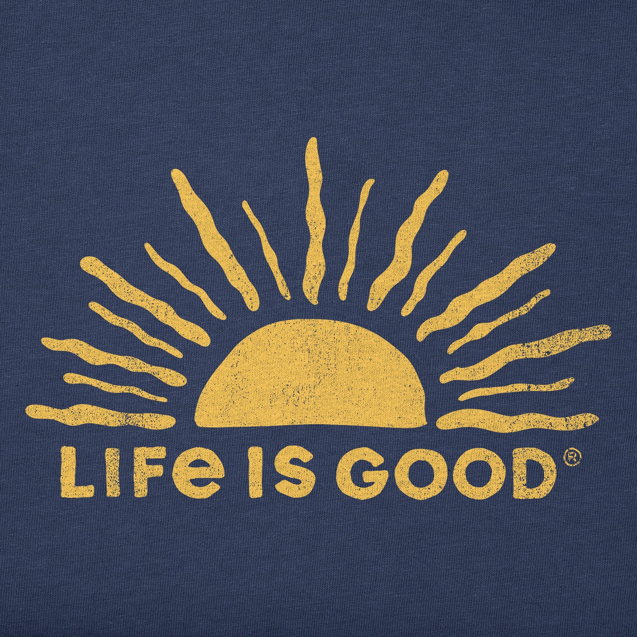 Women's Handdrawn Sunrise Short Sleeve Crusher Tee