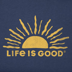 Women's Handdrawn Sunrise Short Sleeve Crusher Tee