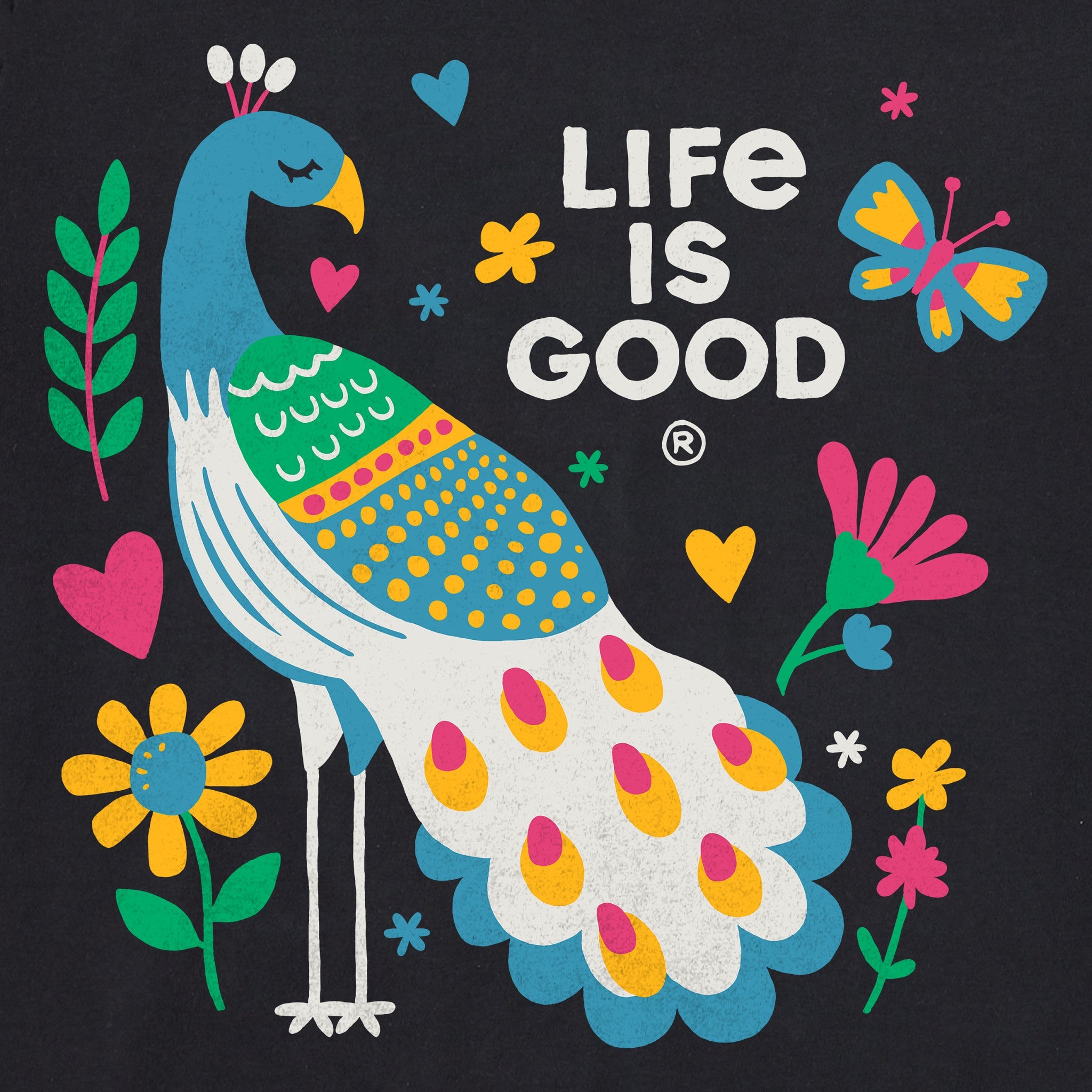 Women's It's a Peacock Short Sleeve Crusher Tee