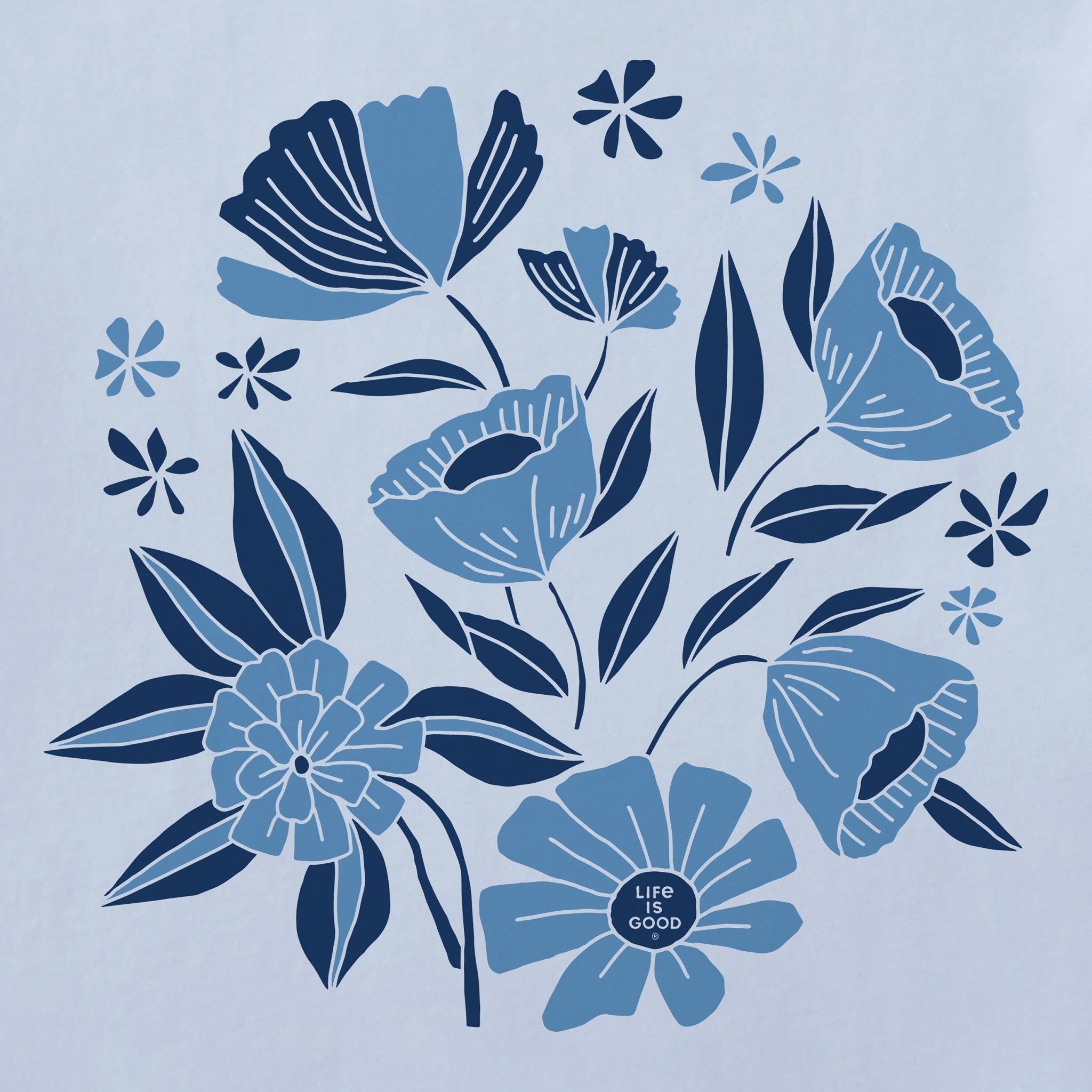 Women's Floral Arrangement Short Sleeve Crusher Tee
