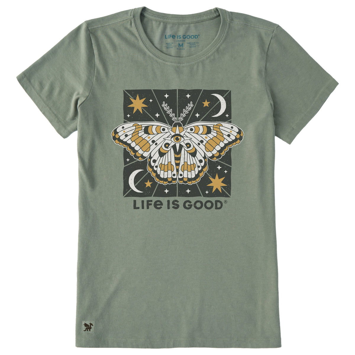 Women's Butterfly Universe Short Sleeve Crusher Tee
