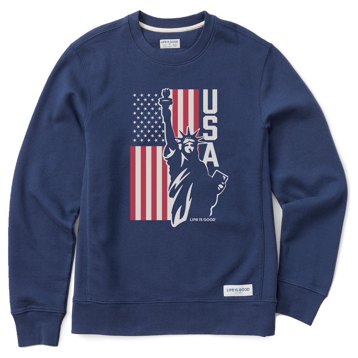 Men's USA Liberty Simply True Fleece Crew