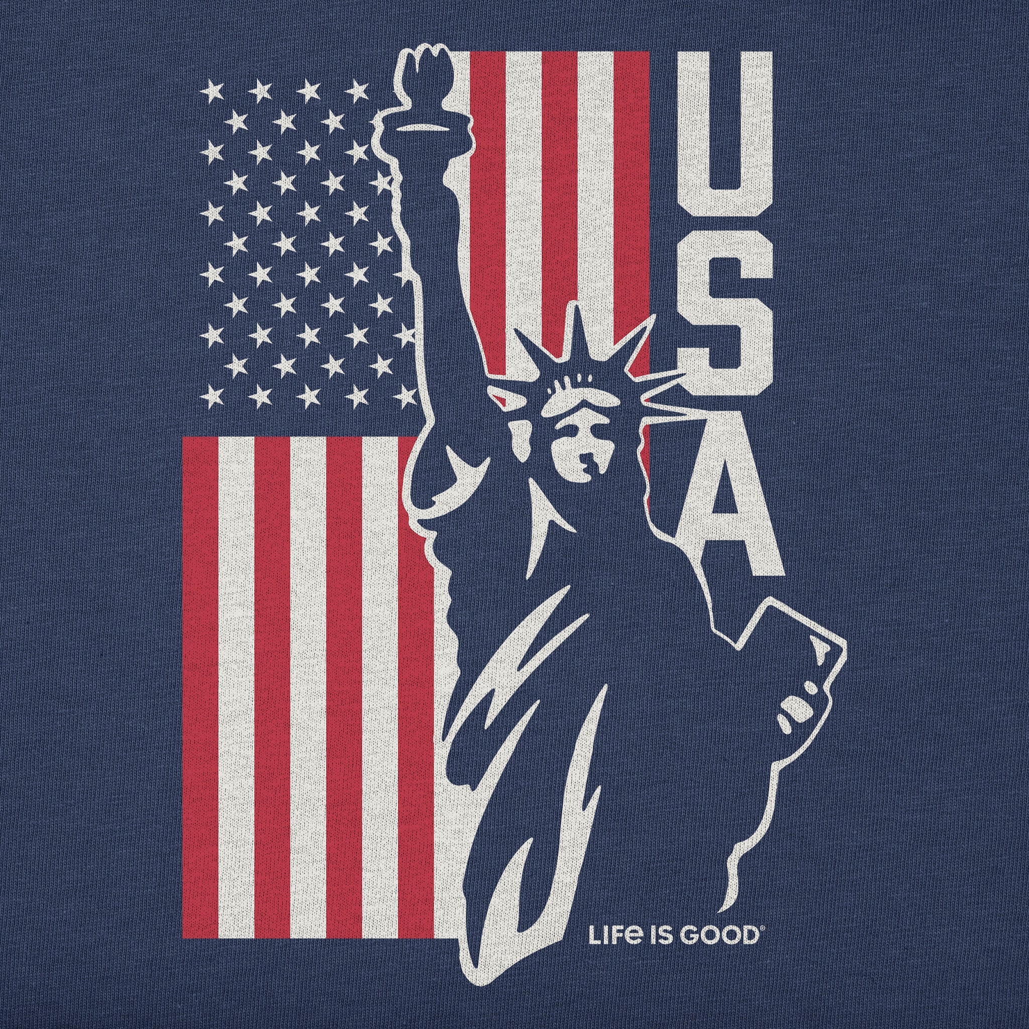 Men's USA Liberty Simply True Fleece Crew