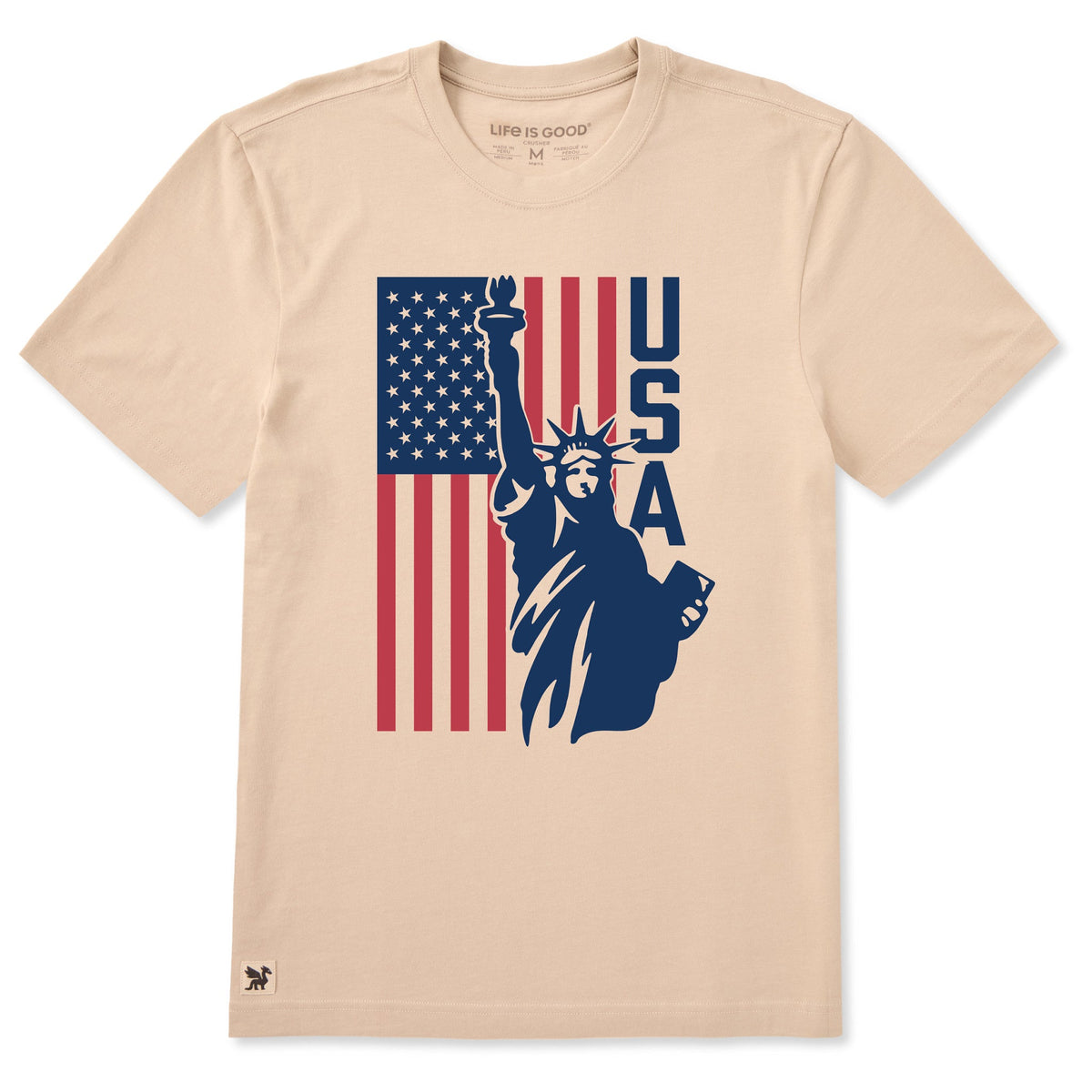 Men's USA Liberty Short Sleeve Crusher Tee