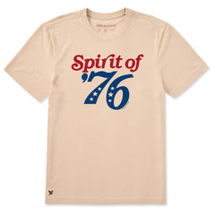 Men's Spirit of 76 Script Short Sleeve Crusher Tee