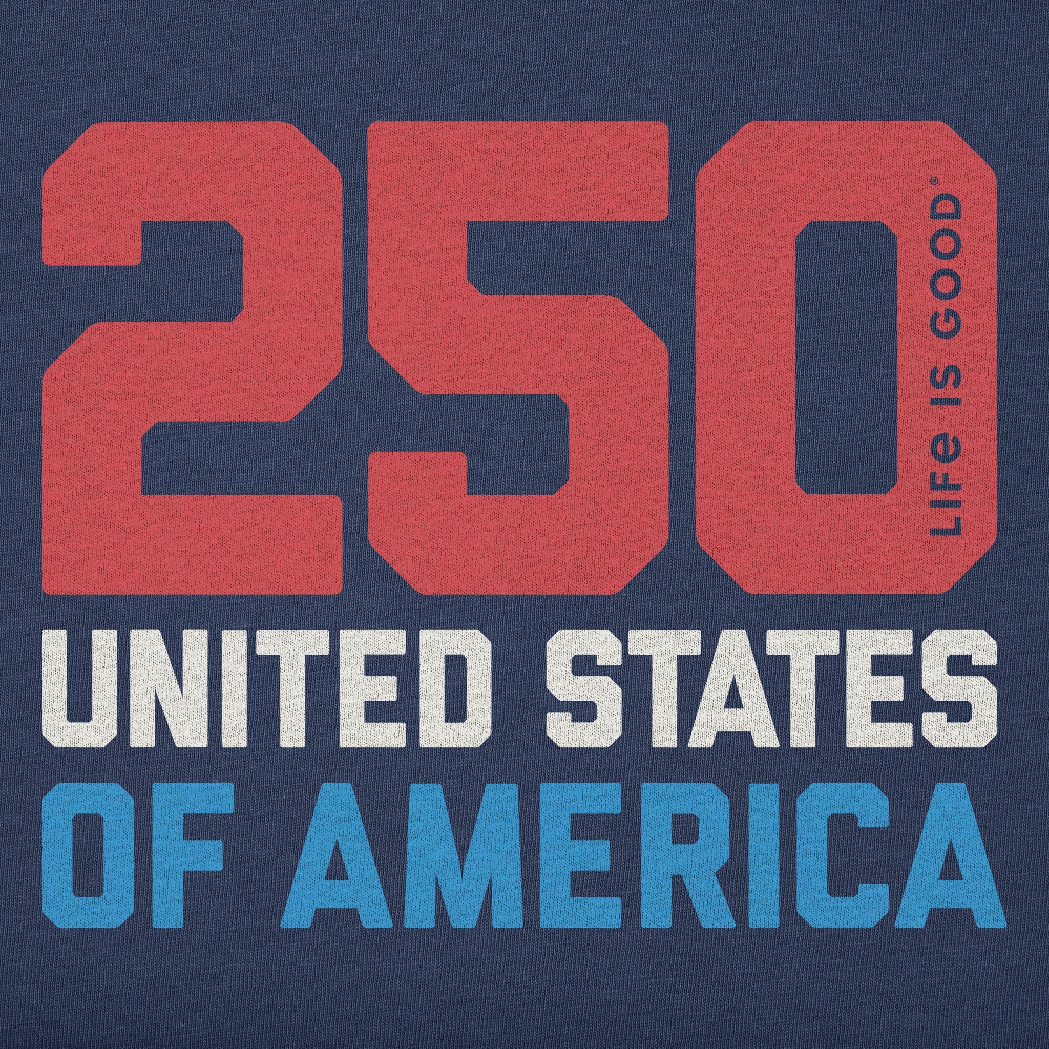 Men's 250 United States Short Sleeve Crusher Tee