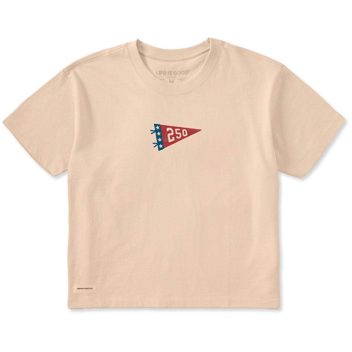 Women's 250 Pennant Short Sleeve Crusher Boxy Tee