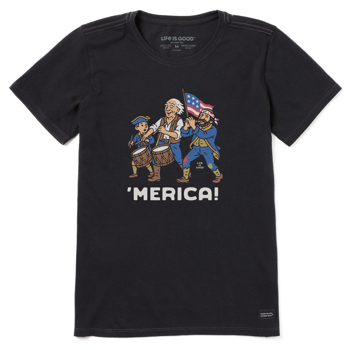 Women's 'Merica Spirit Short Sleeve Crusher Tee