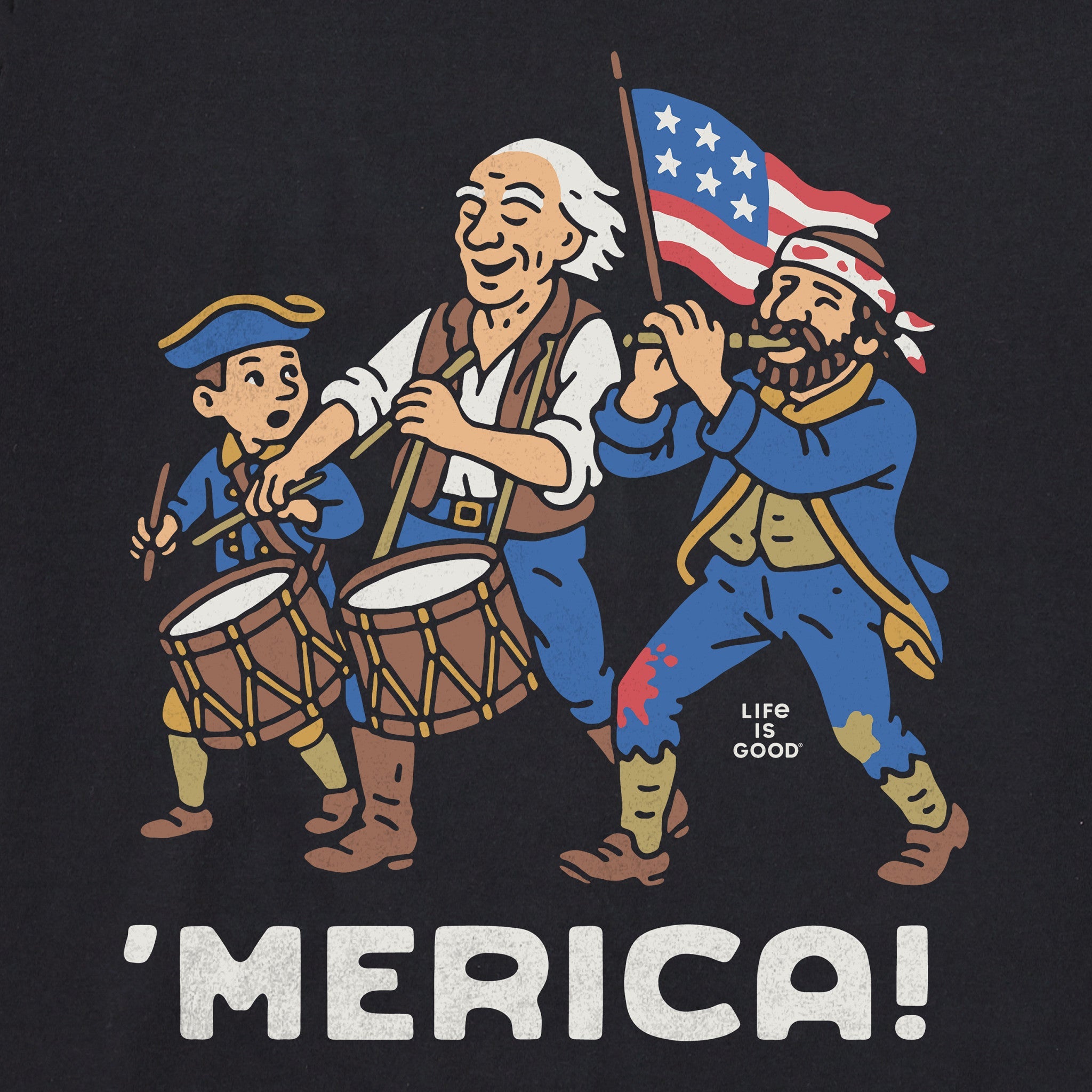 Women's 'Merica Spirit Short Sleeve Crusher Tee