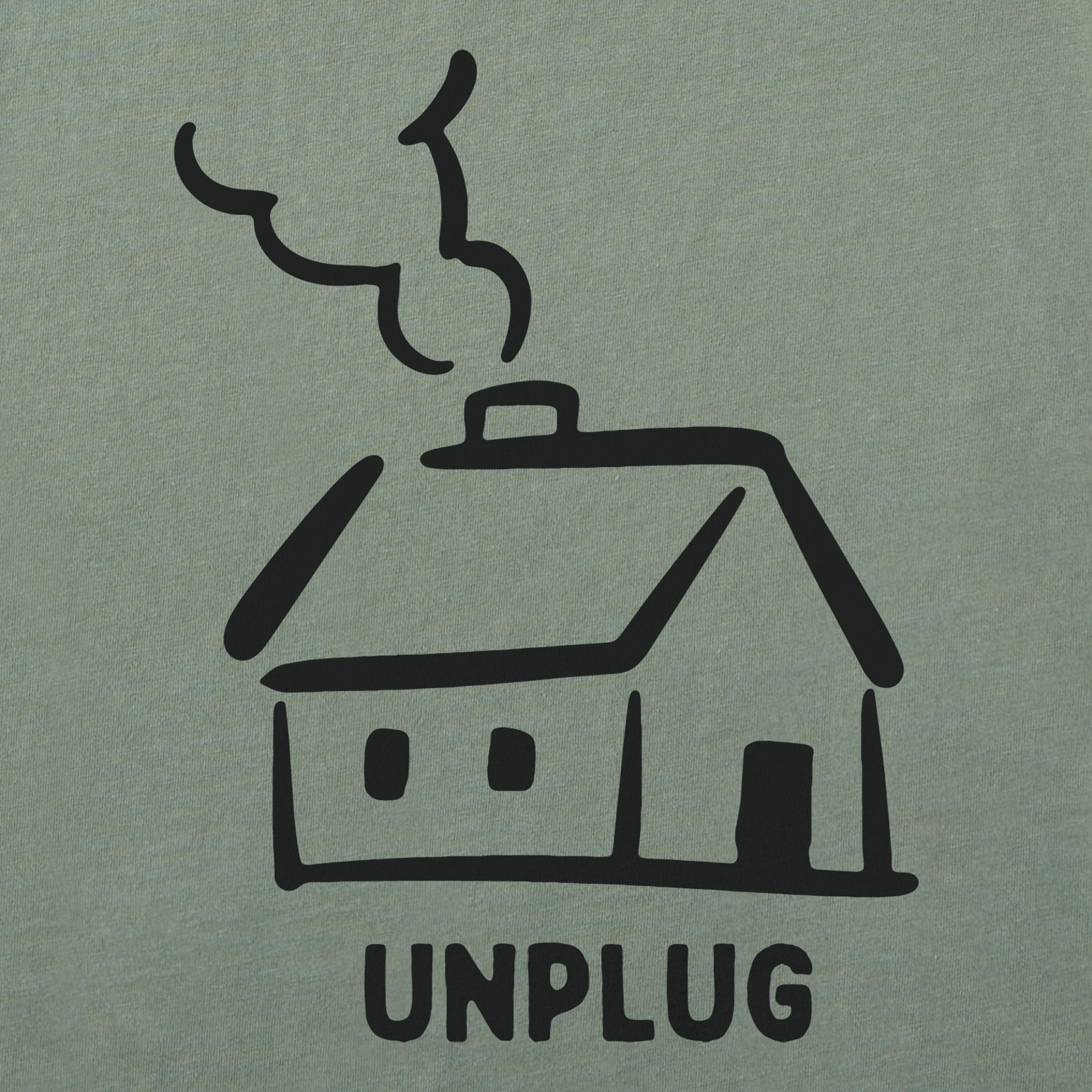 Men's Unplug Home Short Sleeve Crusher Tee