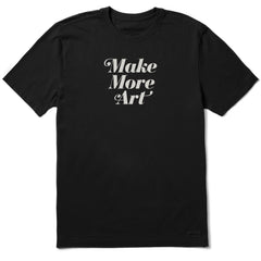 Men's Make More Art Short Sleeve Crusher Tee