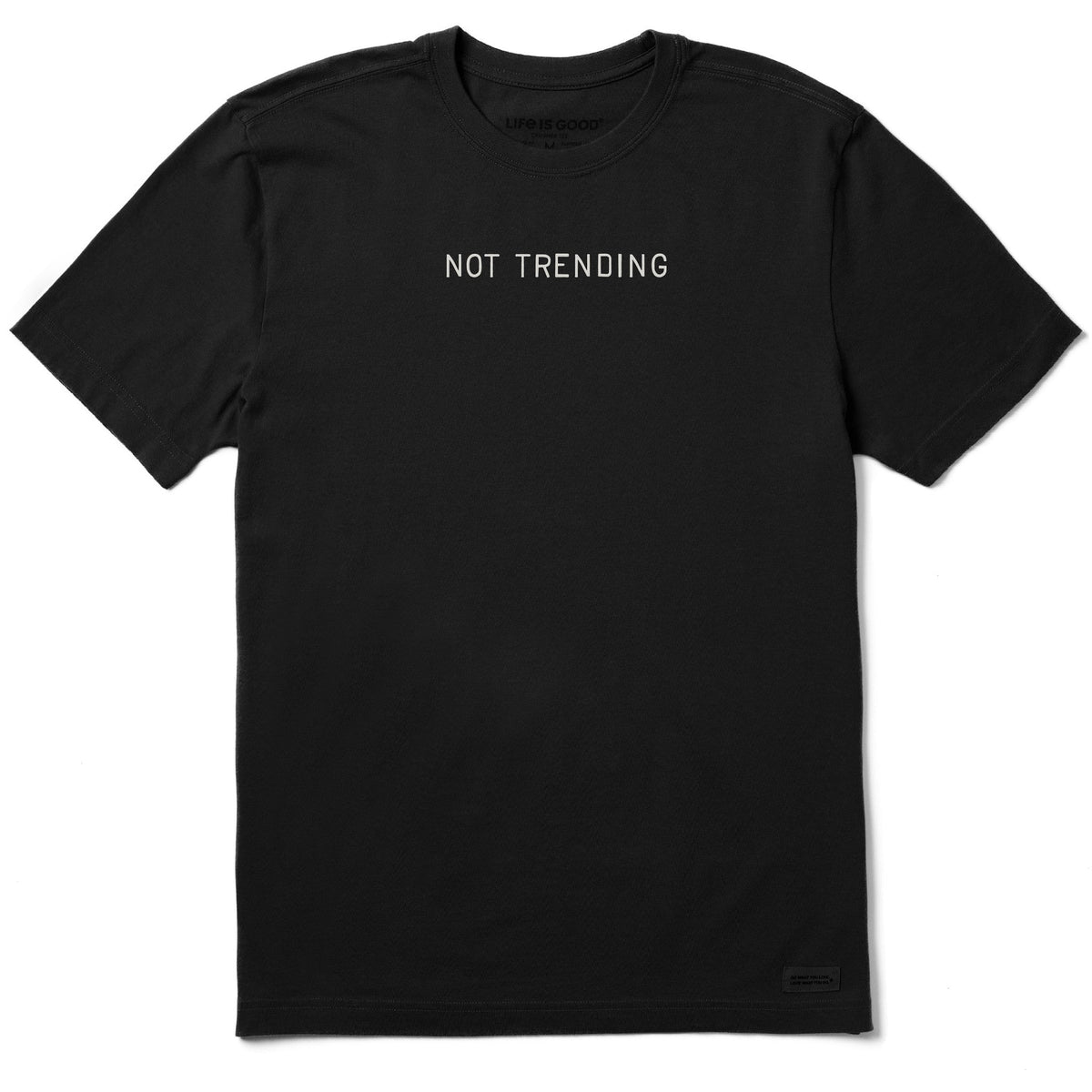 Men's Not Trending Short Sleeve Crusher Tee