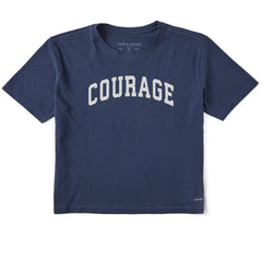 Women's Courage Arch Short Sleeve Crusher Boxy Tee