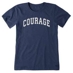 Women's Courage Arch Short Sleeve Crusher Tee