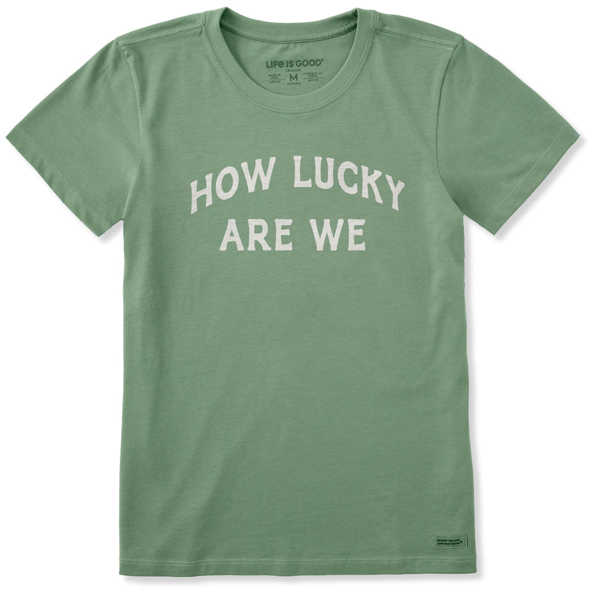 Women's How Lucky Short Sleeve Crusher Tee
