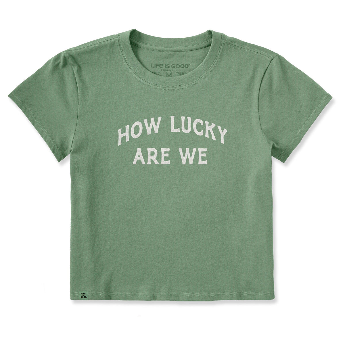 Women's How Lucky Crusher-LITE Shrunken Tee