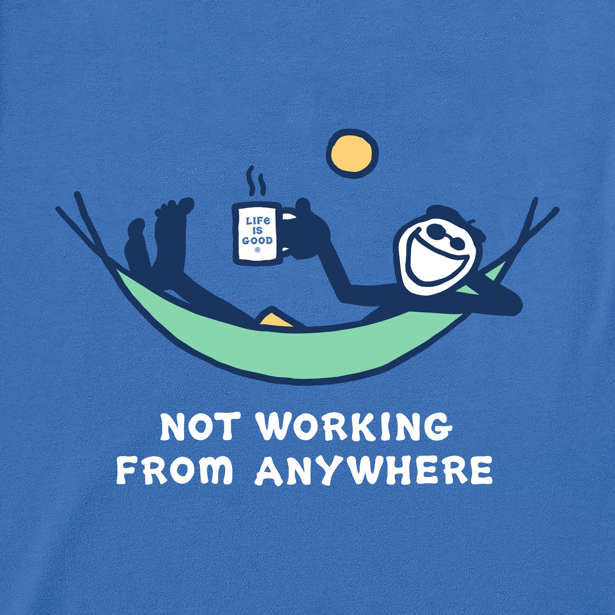 Men's Not Working Hammock Short Sleeve Tee