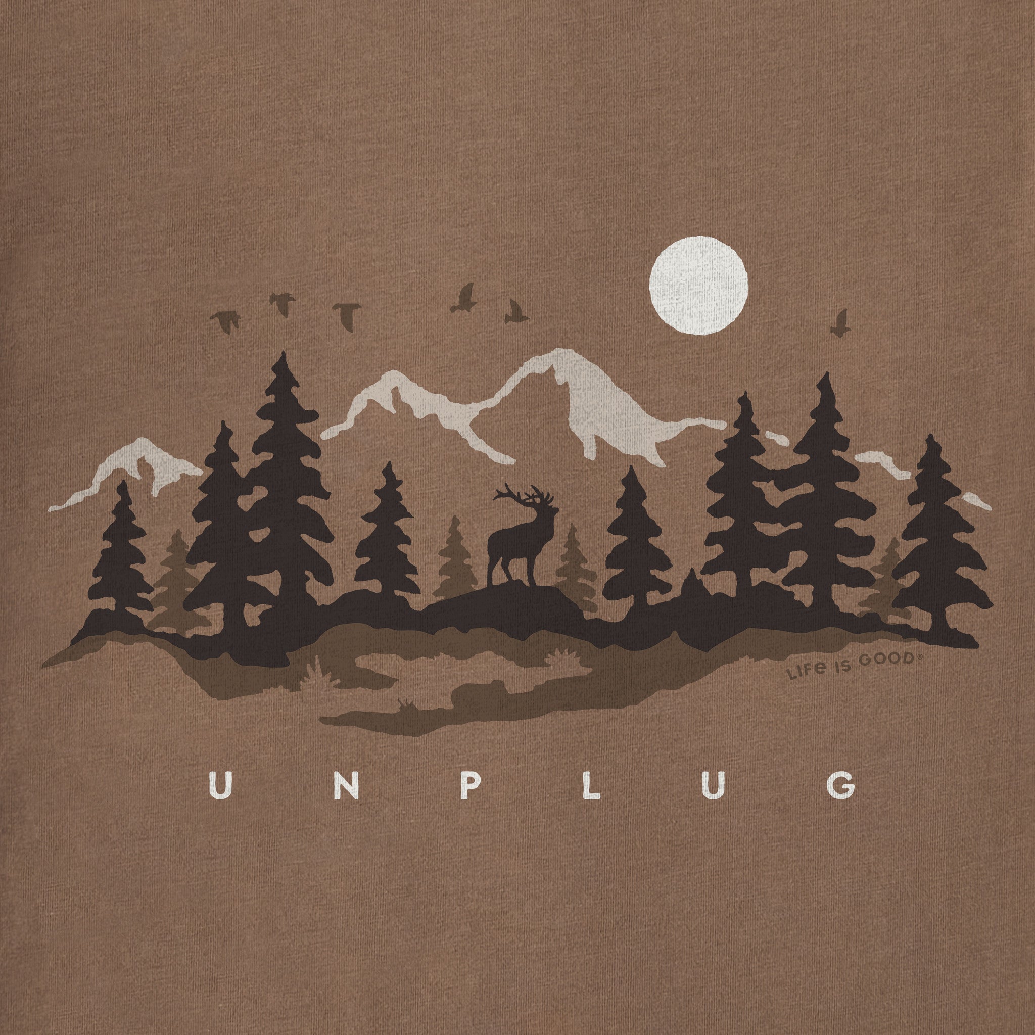Men's Unplug in the Outdoors Short Sleeve Tee