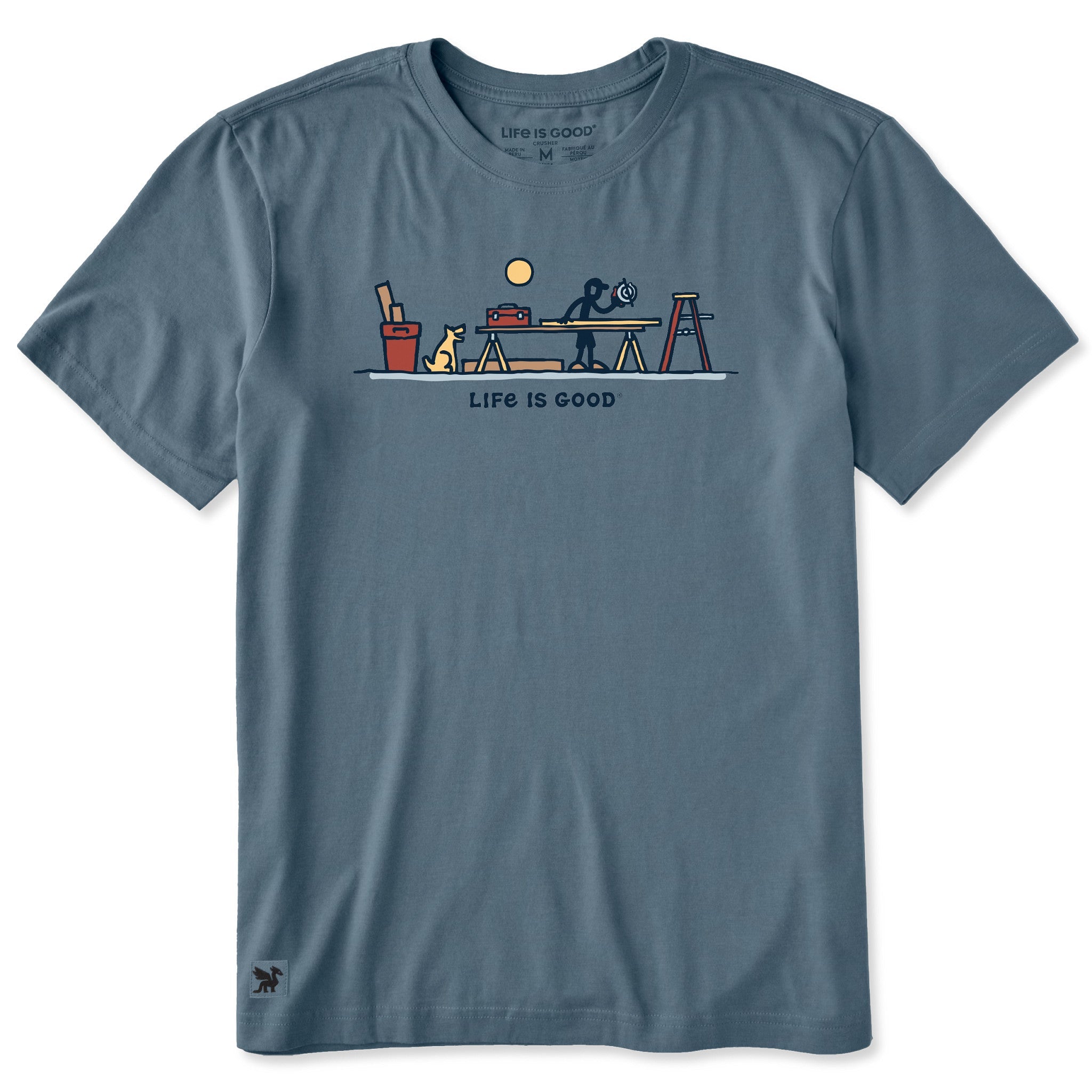 Men's Rocket & Jake Woodwork Vista Short Sleeve Tee
