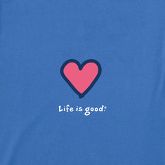 Women's Heart Short Sleeve Crusher Boxy Tee