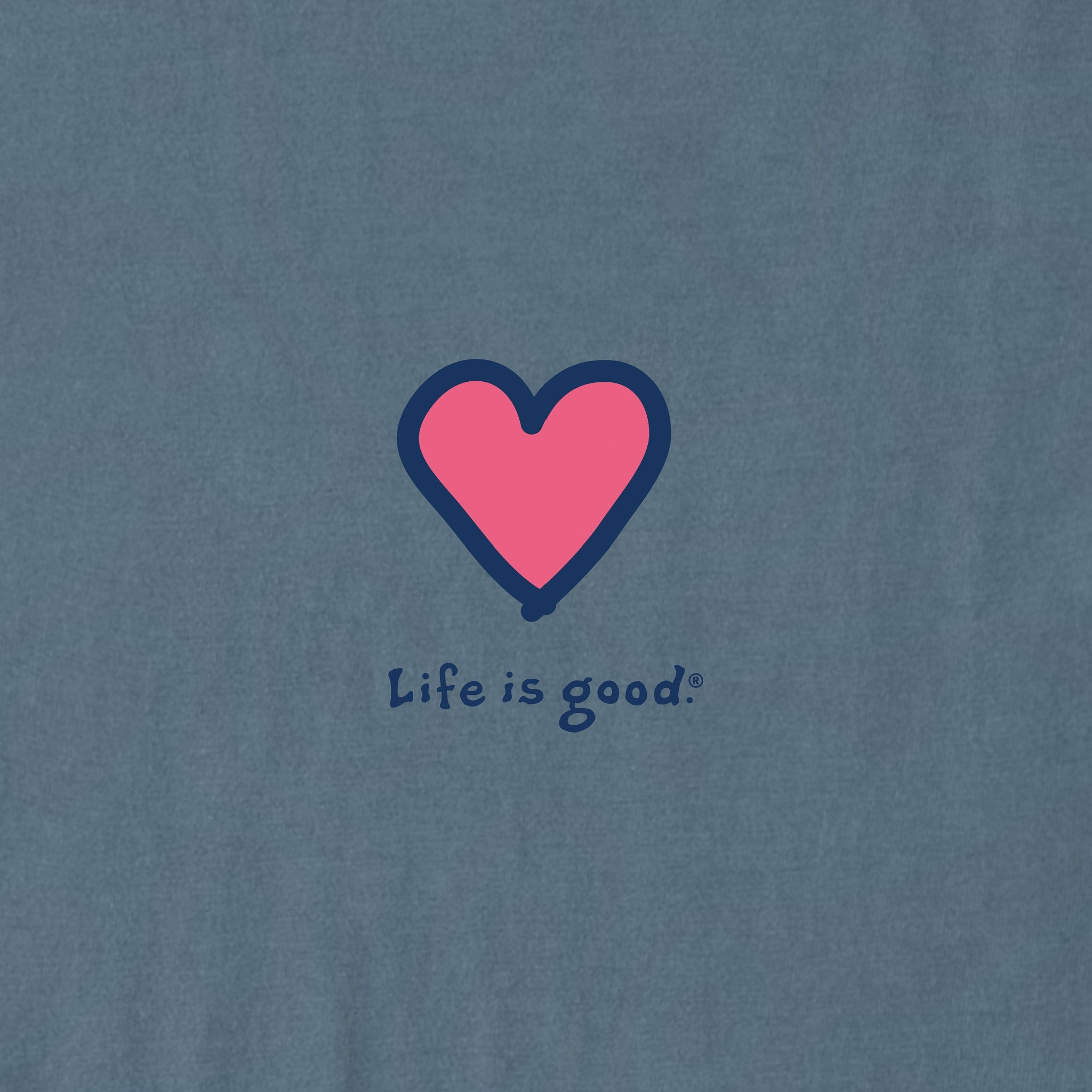 Women's Heart Short Sleeve Crusher Vee
