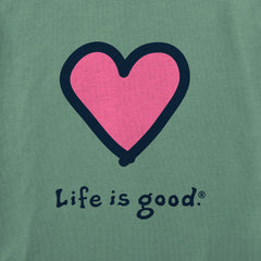 Women's Heart Short Sleeve Crusher Tee