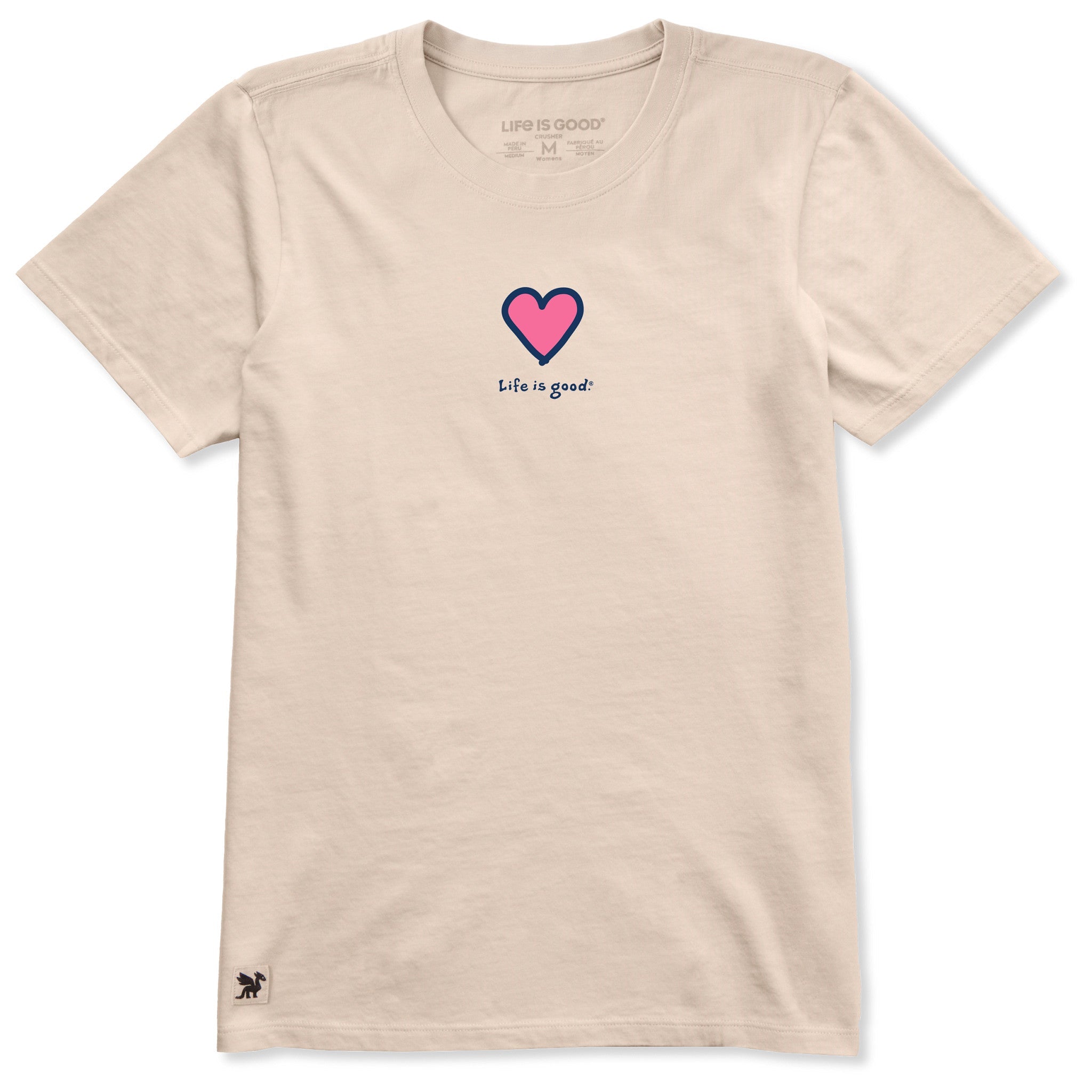 Women's Heart Short Sleeve Crusher Tee