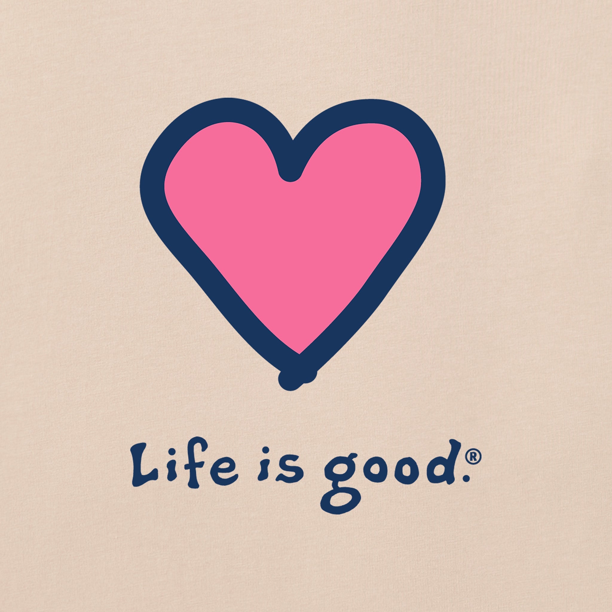 Women's Heart Short Sleeve Crusher Tee