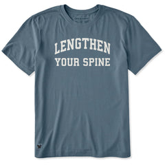 Men's Lengthen Your Spine Arch Short Sleeve Crusher Tee