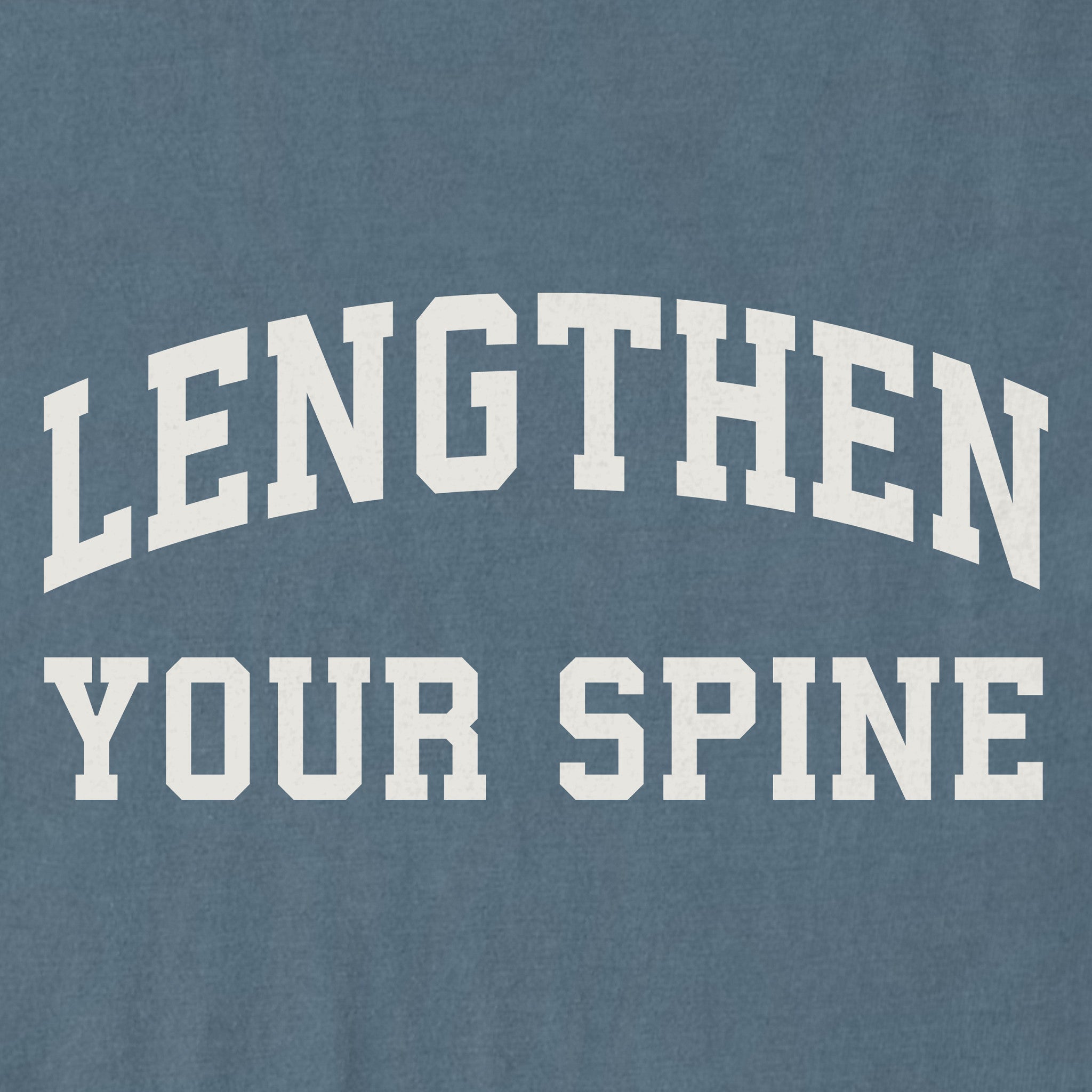 Men's Lengthen Your Spine Arch Short Sleeve Crusher Tee
