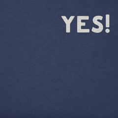 Men's Yes! Short Sleeve Crusher Tee
