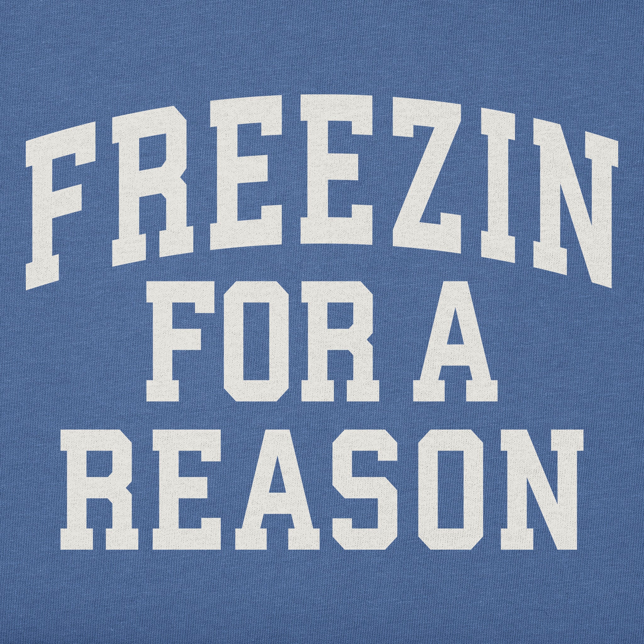 Men's Freezin for a Reason Arch Short Sleeve Crusher Tee